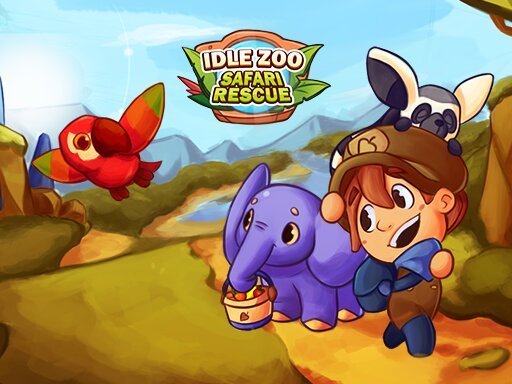 Idle Zoo Safari Rescue img